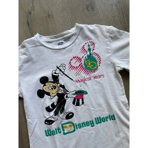 Disney World 50th Anniversary 20 Years Vault Collection Mickey Mouse T-shirt XS